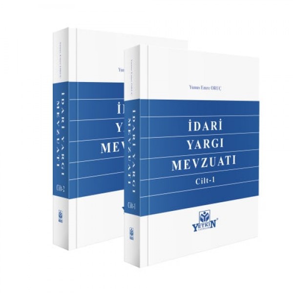 Yetkin Yayınevi İdari Yargı Mevzuatı Cilt:1-2  Yunus Emre Oruç