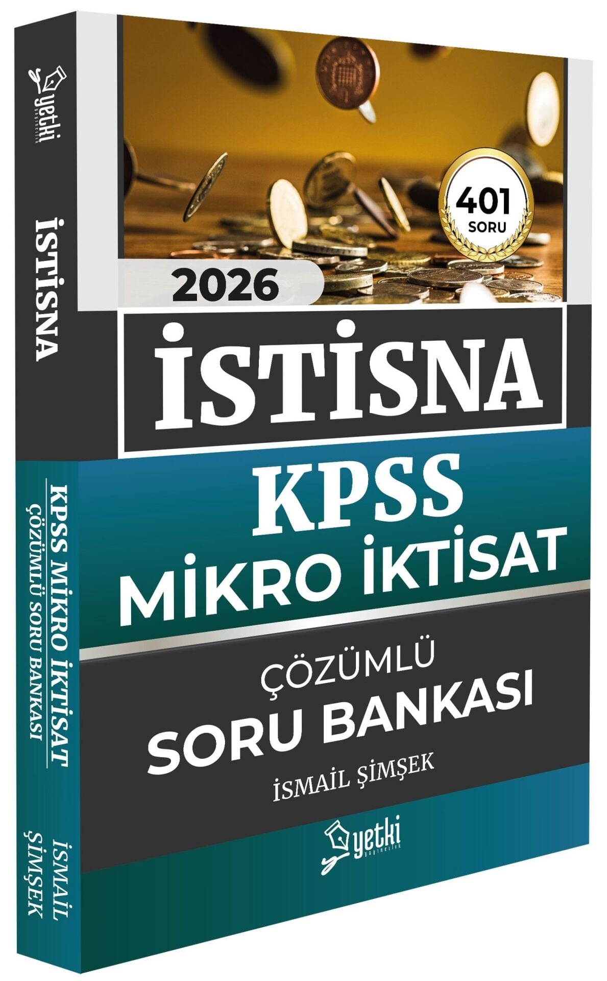 Yetki Yayınları 2026 KPSS A Grubu İstisna KPSS Mikro İktisat Soru Bankası (İsmail Şimşek)