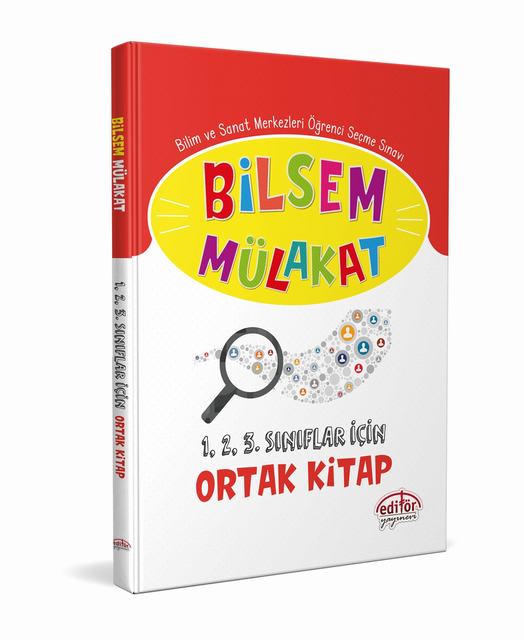 Editör Yayınları Bilsem Mülakat 1. 2. 3. Sınıflar İçin Ortak Kitap