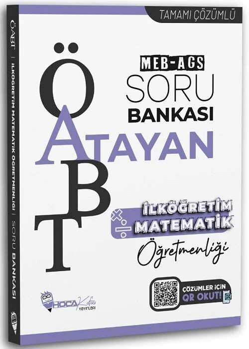 Hoca Kafası 2026 ÖABT MEB-AGS İlköğretim Matematik Öğretmenliği Atayan Soru Bankası Çözümlü Hoca Kafası Yayınları