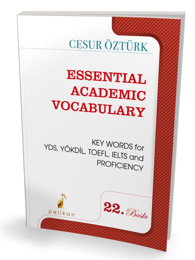 Pelikan 2026 Essential Academic Vocabulary Cesur Öztürk Pelikan Yayınevi