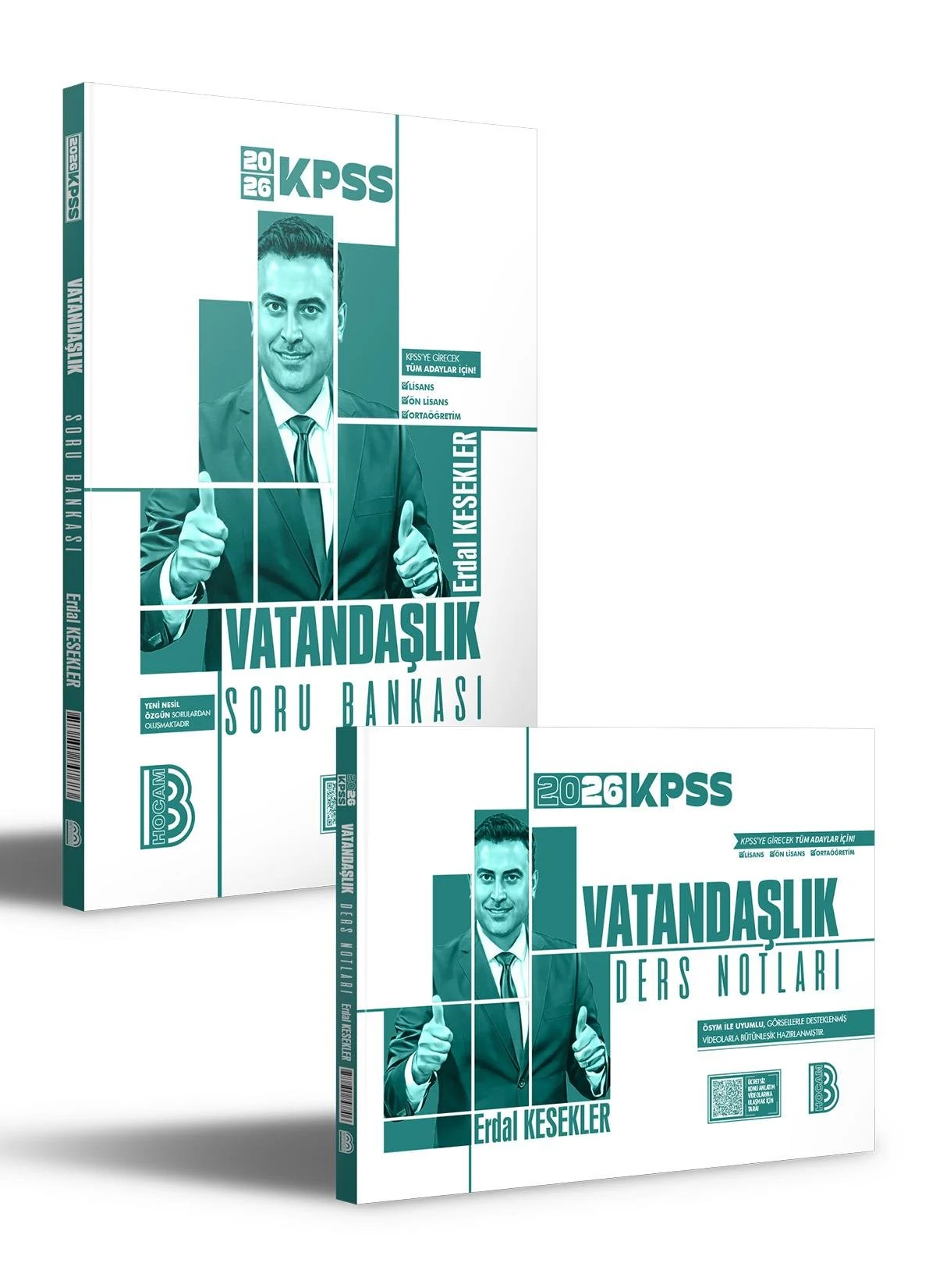 Benim Hocam Yayınları 2026 KPSS Vatandaşlık Ders Notları ve Soru Bankası Seti Benim Hocam Yayınları