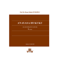 Yetkin Yaynlar Anayasa Hukuku (Hasan Tahsin Fendolu)