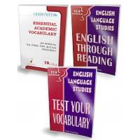 Essential Academic Vocabulary, ELS English Through Reading ve Test Your Vocabulary Pelikan Yayýnevi