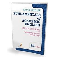 Fundamentals Of Academic English Cesur Öztürk Pelikan Yayýnevi