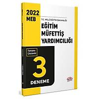 2022 MEB Eðitim Müfettiþ Yardýmcýlýðý Tamamý Çözümlü 3 Deneme Sýnavý