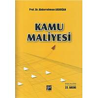 Gazi Yaynlar Kamu Maliyesi (Abdurrahman Akdoan)