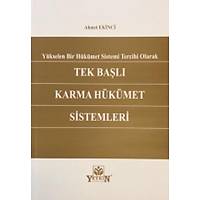 Yetkin Yaynlar Tek Bal Karma Hkmet Sistemleri ( Ahmet Ekinci)