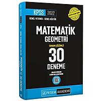 Pegem 2022 KPSS Matematik-Geometri 30 Deneme Çözümlü