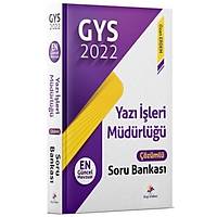 Dizgi Kitap 2022 GYS Yazý Ýþleri Müdürlüðü Soru Bankasý Çözümlü