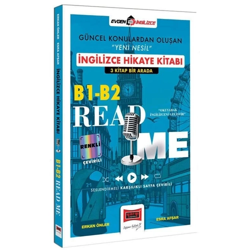 Yarg� B1-B2 Read Me �ngilizce Hikaye Kitab� 3 Kitap Bir Arada - Erkan �nler Yarg� Yay�nlar�