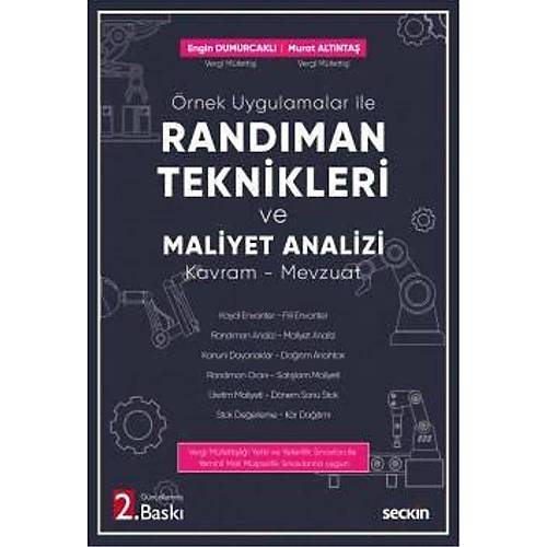 Se�kin Rand�man Teknikleri ve Maliyet Analizi 2. Bask� - Engin Dumurcakl�, Murat Alt�nta� Se�kin Yay�nlar�