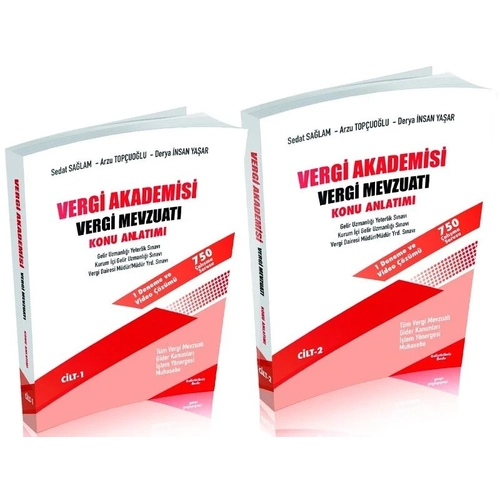 Akfon Vergi Akademisi Vergi Mevzuat� Konu Anlat�m� 2 Cilt Akfon Yay�nlar� OCAK 2026