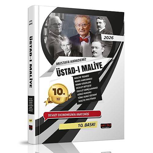 Sava� Yay�nlar� 2026 �stad� Maliye Konu Anlat�ml� (Mustafa Karadeniz)