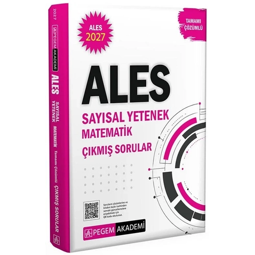 Pegem 2027 ALES Say�sal Yetenek Matematik ��km�� Sorular ��z�ml� Pegem Akademi Yay�nlar�