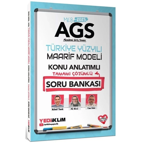 Yediiklim 2025 MEB-AGS Trkiye Yzyl Maarif Modeli Konu Anlatml Soru Bankas zml - Blent Tank, Ali Birol, Can Kni