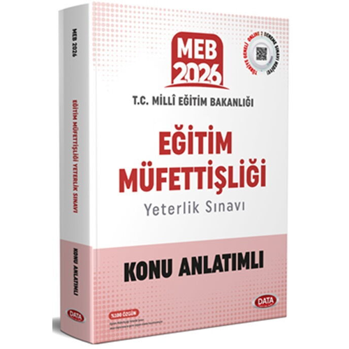 Data Yay�nlar� 2026 MEB E�itim M�fetti�li�i Yeterlilik S�nav� Konu Anlat�ml�