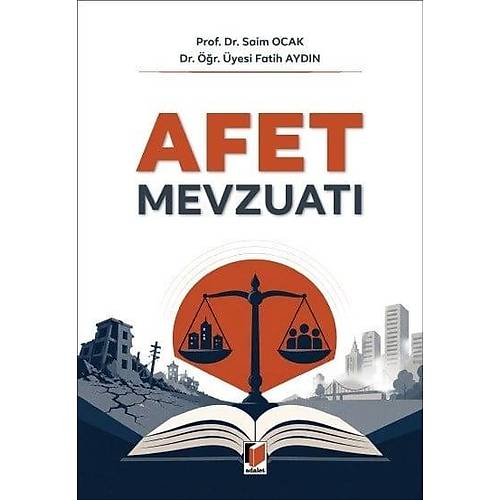 Adalet Yay�nevi Afet Mevzuat� (Saim Ocak, Fatih Ayd�n) Haziran 2026