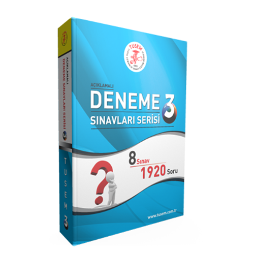 Tusem TUS Deneme S�navlar Serisi 3