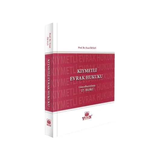 Yetkin Yaynlar Kymetli Evrak Hukuku (Frat ztan)