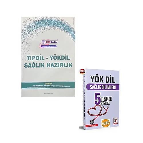 Tusdata TIPD�L Y�KD�L SA�LIK Haz�rl�k- Y�KD�L Sa�l�k Bilimleri 5 Deneme S�nav�(2liSet)