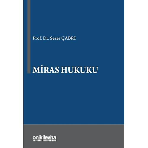On �ki Levha Yay�nc�l�k Miras Hukuku (Sezer �abri)