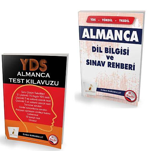 Kazand�ran Set Kampanyal� Almanca Dilbilgisi ve S�nav Rehberi - YDS Almanca Test K�lavuzu Pelikan Yay�nevi