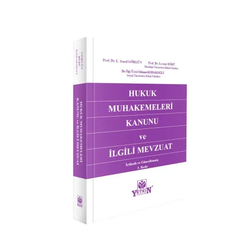 Yetkin Yaynevi Hmk ve lgili Mevzuat anal Grgn Levent Br Mehmet Kodakolu
