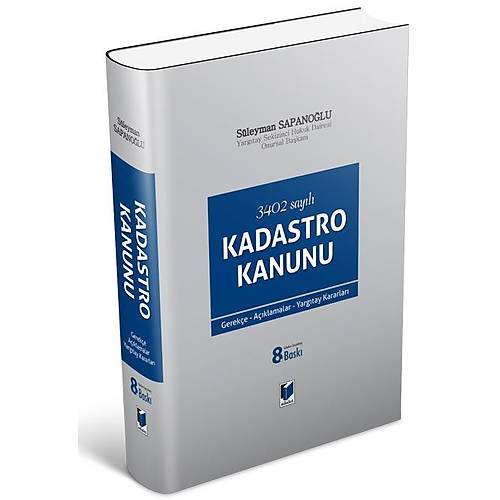 Adalet Yaynlar Kadastro Kanunu (Sleyman Sapanolu)