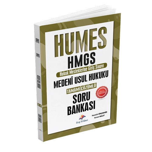 Dizgi Kitap 2025 Humes HMGS Medeni Usul Hukuku Tamam zml Soru Bankas- Mustafa Dindemir