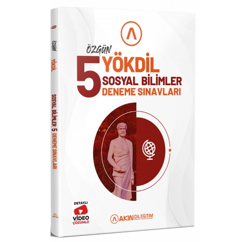 Ak�n Dil Y�KD�L Sosyal Bilimler �zg�n 5 Deneme ��z�ml� Ak�n Publishing