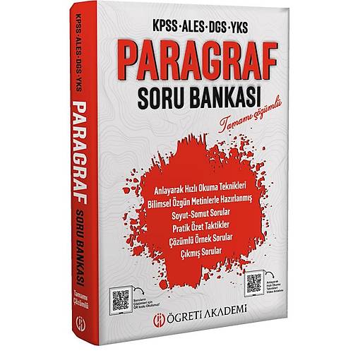 reti KPSS ALES DGS YKS Paragraf Soru Bankas