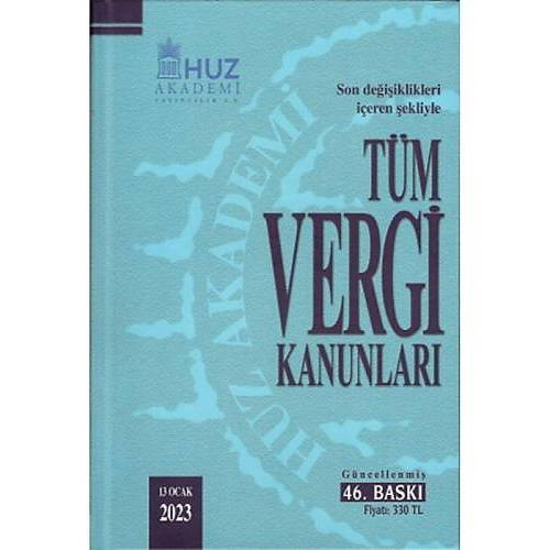 Huz Akademi Tm Vergi Kanunlar 2023
