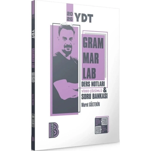 Benim Hocam 2026 YDT �ngilizce Grammar Lab Ders Notlar� Soru Bankas� ��z�ml� - Murat G�ltekin Benim Hocam Yay�nlar�