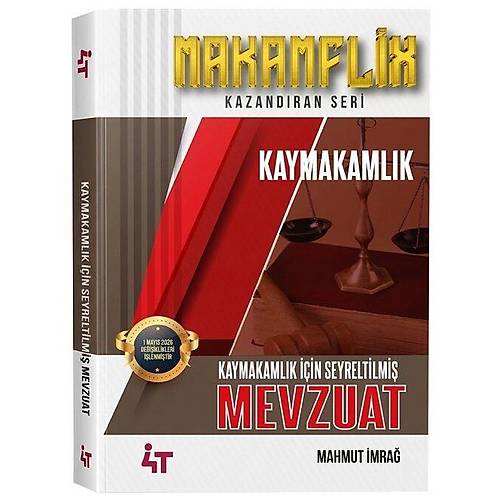 4T Yay�nlar� MAKAMFL�X Kaymakaml�k Mevzuat Konu Anlat�m� - Mahmut �mra� 4T Yay�nlar�