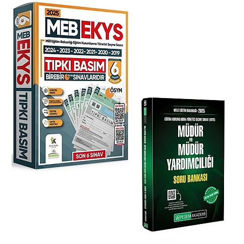 nformal Yaynlar 2025 MEB EKYS SYM Son 6 Yl km Soru (2024-2019)Pegem 2025 MEB EKYS Soru Bankas Seti(2Kitap)