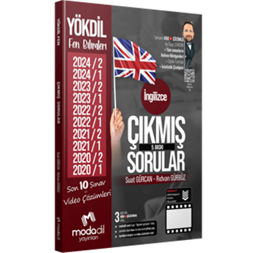 Modadil Yaynlar YKDL Fen Bilimleri km Sorular Tamam Video zml Suat Grcan, Rdvan Grbz
