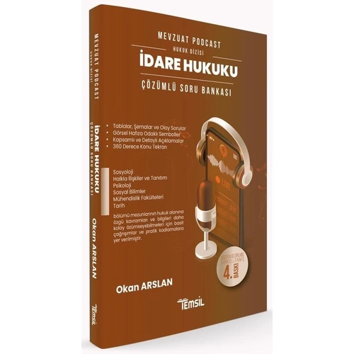 Temsil Kaymakaml�k Hakimlik KPSS A Grubu �dare Hukuku Mevzuat Podcast Soru Bankas� ��z�ml� 4. Bask� - Okan Arslan Temsil Kitap Yay�nlar�