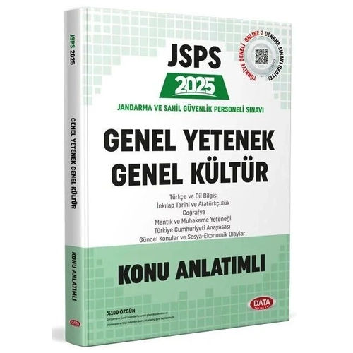 Data 2025 JSPS Genel Yetenek Genel Kltr Konu Anlatml Data Yaynlar