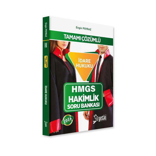 Yetki Yay�nlar� 2026 HMGS Hakimlik �dare Hukuku Soru Bankas� (�zer Hoca)