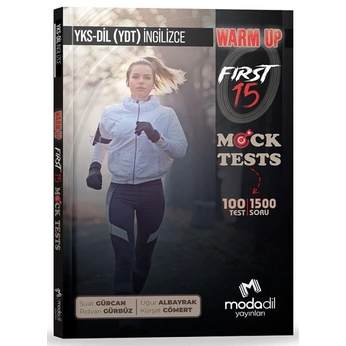 Modadil YKSD�L �ngilizce WARM UP First 15 Mock Tests Modadil Yay�nlar�