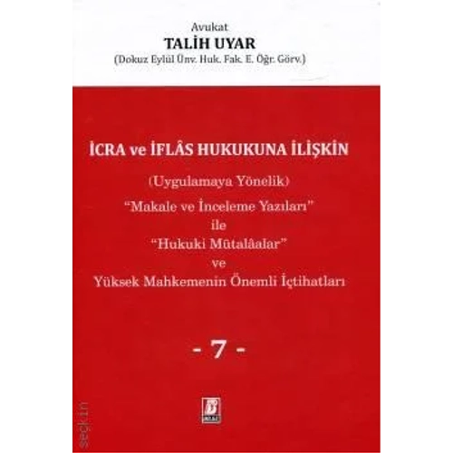 Bilge Yaynevi cra ve flas Hukukuna likin (Uygulamaya Ynelik) 