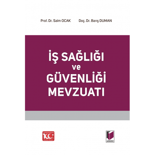 Adalet Yaynevi  Sal ve Gvenlii Mevzuat Saim Ocak Bar Duman