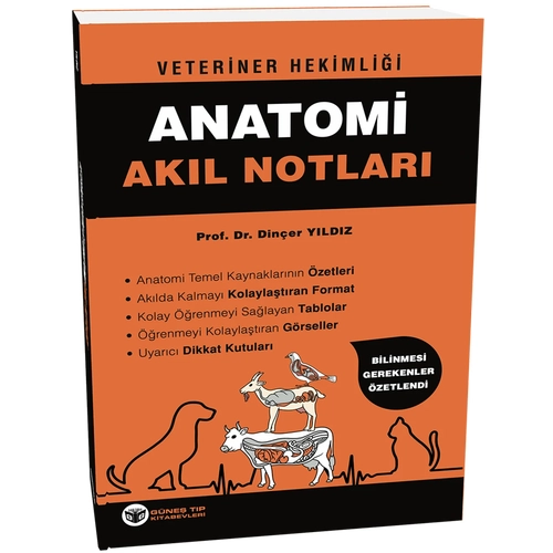 Veteriner Hekimli�i Anatomi Ak�l Notlar� (Ender YARSAN,Din�er Y�ld�z)
