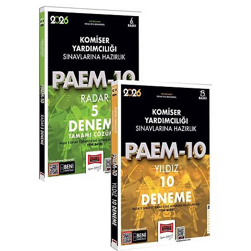 Yarg� Yay�nlar� 2026 PAEM Deneme Seti