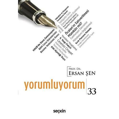 Sekin Yaynclk Yorumluyorum 33 Ersan en