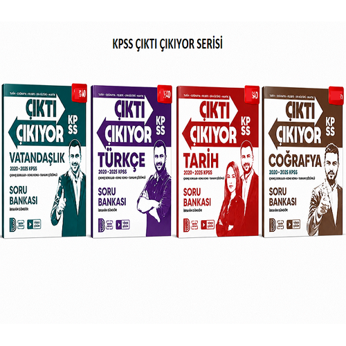 Benim Hocam Yay�nlar� 2026 KPSS ��kt� ��k�yor Soru Bankalar� 4l� Set