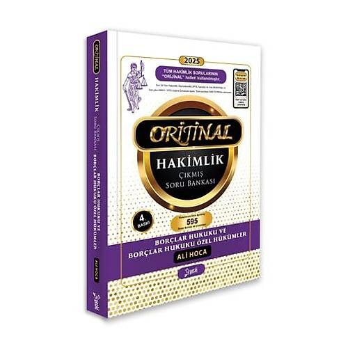 Yetki Yay�nlar� 2025 Orijinal Hakimlik Bor�lar Hukuku ��km�� Soru Bankas�