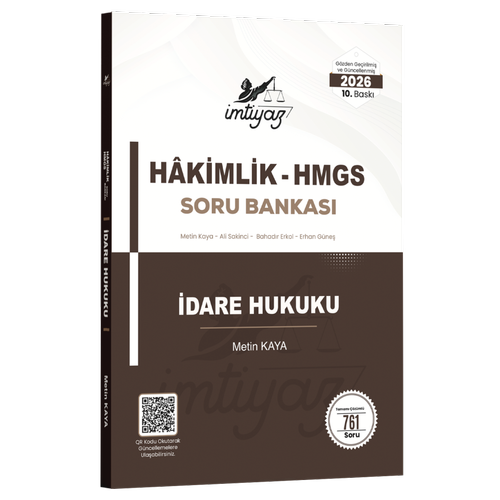 �MT�YAZ 2026 HMGS Hakimlik �dare Hukuku Soru Bankas� Metin Kaya
