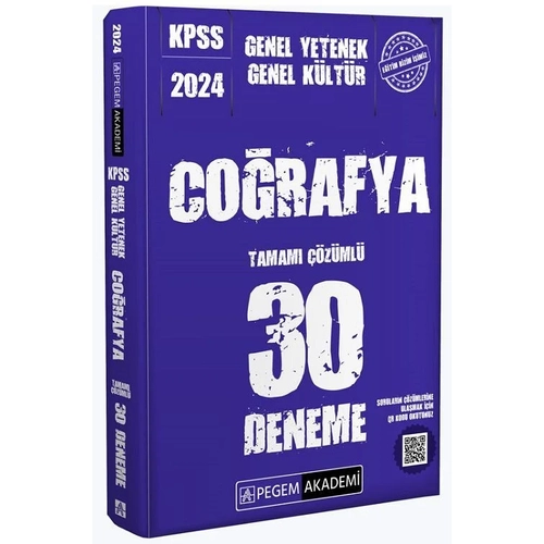 Pegem 2025 KPSS Corafya 30 Deneme zml Pegem Akademi Yaynlar